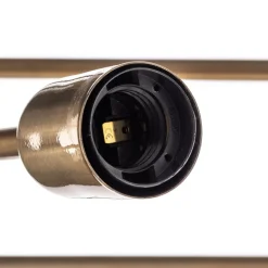Opviq Loftlamper|Loftlamper > Loftlampe Flower 176, 6 lyskilder, guld antik