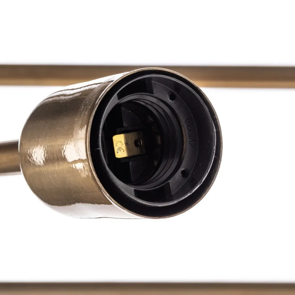 Opviq Loftlamper|Loftlamper > Loftlampe Flower 176, 6 lyskilder, guld antik