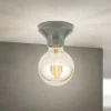 ORION Loftlamper > Loftlampe Frost, grå, keramik, E27