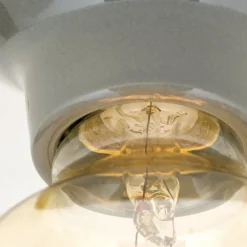 ORION Loftlamper > Loftlampe Frost, grå, keramik, E27