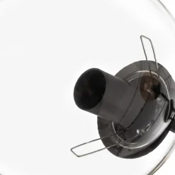EMIBIG LIGHTING Gang|Loftlamper > Loftlampe Glassy, sort, grafit/amber/klar, 6 lyskilder.