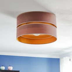 Duolla Loftlamper > Loftlampe Golden Duo Ø 40 cm lyserød/guld
