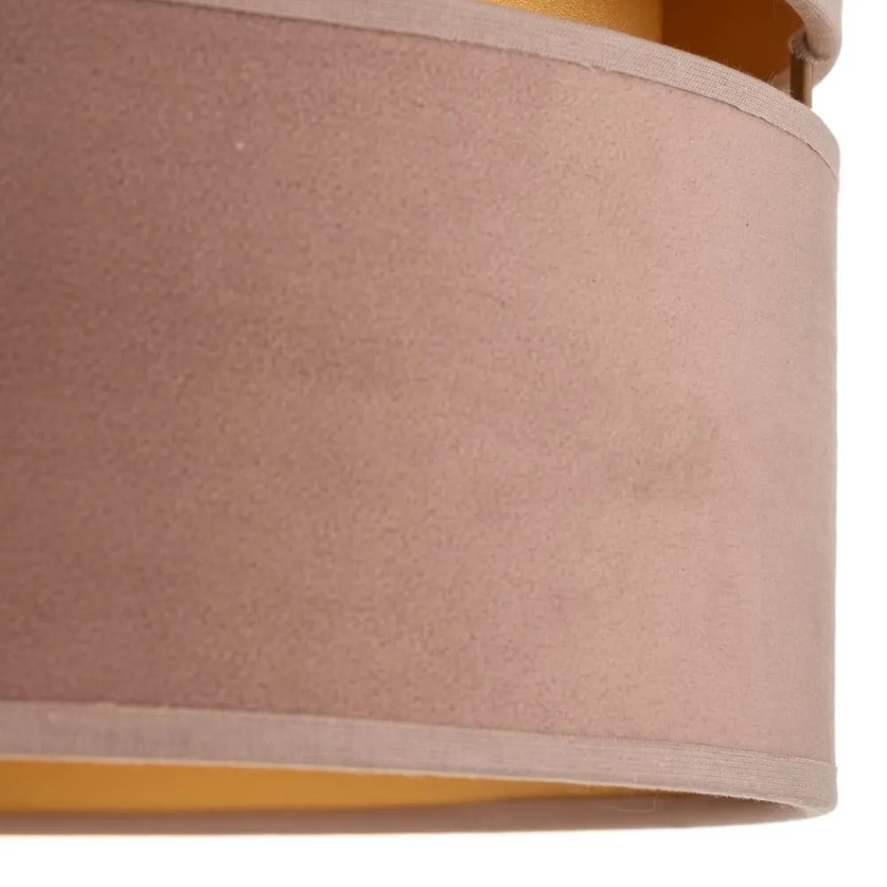 Duolla Loftlamper > Loftlampe Golden Duo Ø 40 cm lyserød/guld
