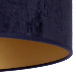Duolla Loftlamper > Loftlampe Golden Roller Ø 40 cm mørkeblå/guld
