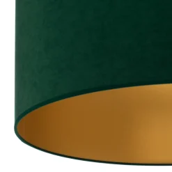 Duolla Loftlamper > Loftlampe Golden Roller Ø 60 cm mørkegrøn/guld