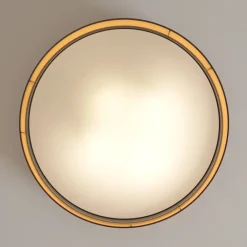 TK Lighting Gang|Loftlamper > Loftlampe Hilton, sort/guld, Ø 60 cm