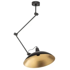 ALDEX Loftlamper|Pendellamper > Loftlampe 808 justerbar 1 lyskilde sort/guld