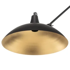 ALDEX Loftlamper|Pendellamper > Loftlampe 808 justerbar 1 lyskilde sort/guld