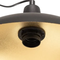 ALDEX Loftlamper|Pendellamper > Loftlampe 808 justerbar 1 lyskilde sort/guld