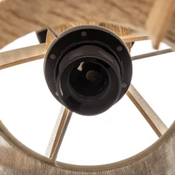 SIGMA Loftlamper > Loftlampe Modern C M med trælameller Ø 50 cm