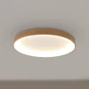 Arbejdsrum/Kontor|Gang ^ Mantra Iluminación Loftlampe Niseko II CCT fjernbetjening Ø50cm træfarvet