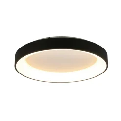 Loftlamper ^ Mantra Iluminación Loftlampe Niseko II CCT med fjernbetjening, Ø 78 cm, sort