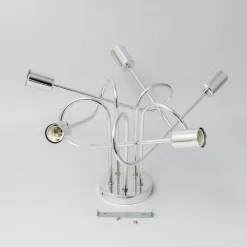 HELAM Loftlamper|Loftlamper > Loftlampe Oxford, krom, 5 lyskilder, Ø 47 cm, metal