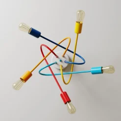 HELAM Loftlamper|Loftlamper > Loftlampe Oxford med 5 lyskilder, farvet