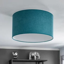 Duolla Loftlamper > Loftlampe Pastell Roller Ø 45 cm turkis