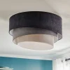 Loftlamper ^ Duolla Loftlampe Pastell Trio Ø 60 cm i 3 grå nuancer