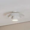 Luminex Gang|Loftlamper > Loftlampe Plato, hvid, metal, Ø 38 cm, E27