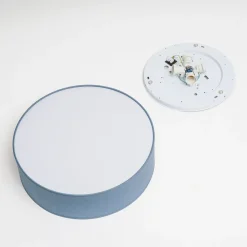 Loftlamper|Loftlamper ^ TK Lighting Loftlampe Rondo, blå, Ø 45 cm