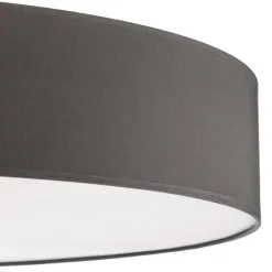 TK Lighting Loftlamper|Pendellamper > Loftlampe Rondo, grå Ø 80 cm