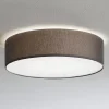 TK Lighting Loftlamper > Loftlampe Rondo, grå Ø 45 cm