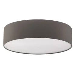 TK Lighting Loftlamper > Loftlampe Rondo, grå Ø 45 cm