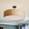 TK Lighting Loftlamper|Pendellamper > Loftlampe Rondo med afstand, creme Ø 60cm