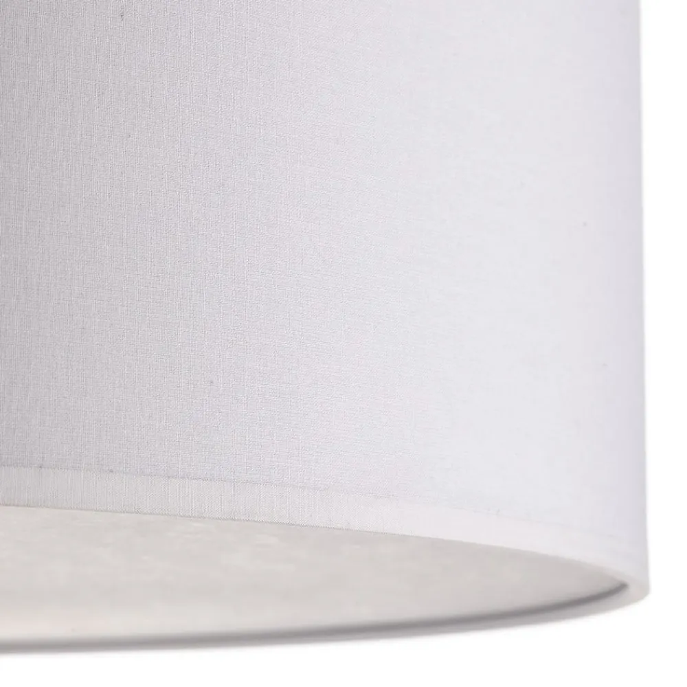 Loftlamper ^ TK Lighting Loftlampe Rondo med afstand, hvid Ø 60 cm