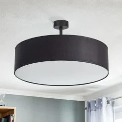 TK Lighting Loftlamper|Loftlamper > Loftlampe Rondo med afstand, mørkegrå Ø 60 cm