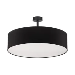 TK Lighting Loftlamper|Loftlamper > Loftlampe Rondo med afstand, mørkegrå Ø 60 cm