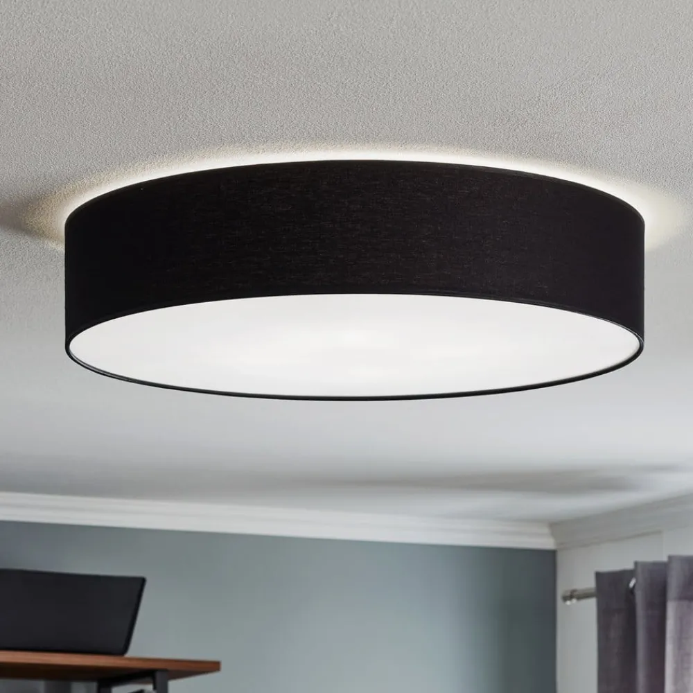 Loftlamper|Loftlamper ^ TK Lighting Loftlampe Rondo, mørkegrå Ø 60 cm