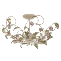 Luminex Gang|Loftlamper > Loftlampe Rose som lysekrone, 5 lyskilder