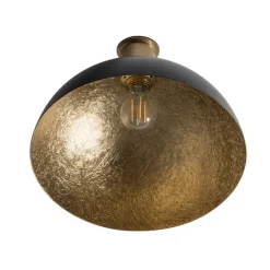 SIGMA Loftlamper > Loftlampe Sfera, Ø 35 cm, sort/guld
