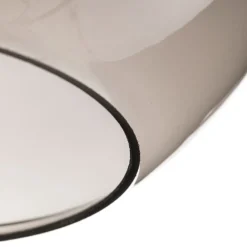 Eko-Light Loftlamper > Loftlampe Sofia med røggrå glasskærm
