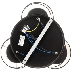 Luminex Loftlamper > Loftlampe Soho cylindrisk 3 lyskilder sort/guld