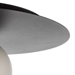 EMIBIG LIGHTING Loftlamper > Loftlampe Solar, sort/opal, 1 lyskilde