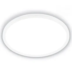 Arbejdsrum/Kontor ^ Briloner Loftlampe Tava A, Ø 42 cm, plast, hvid