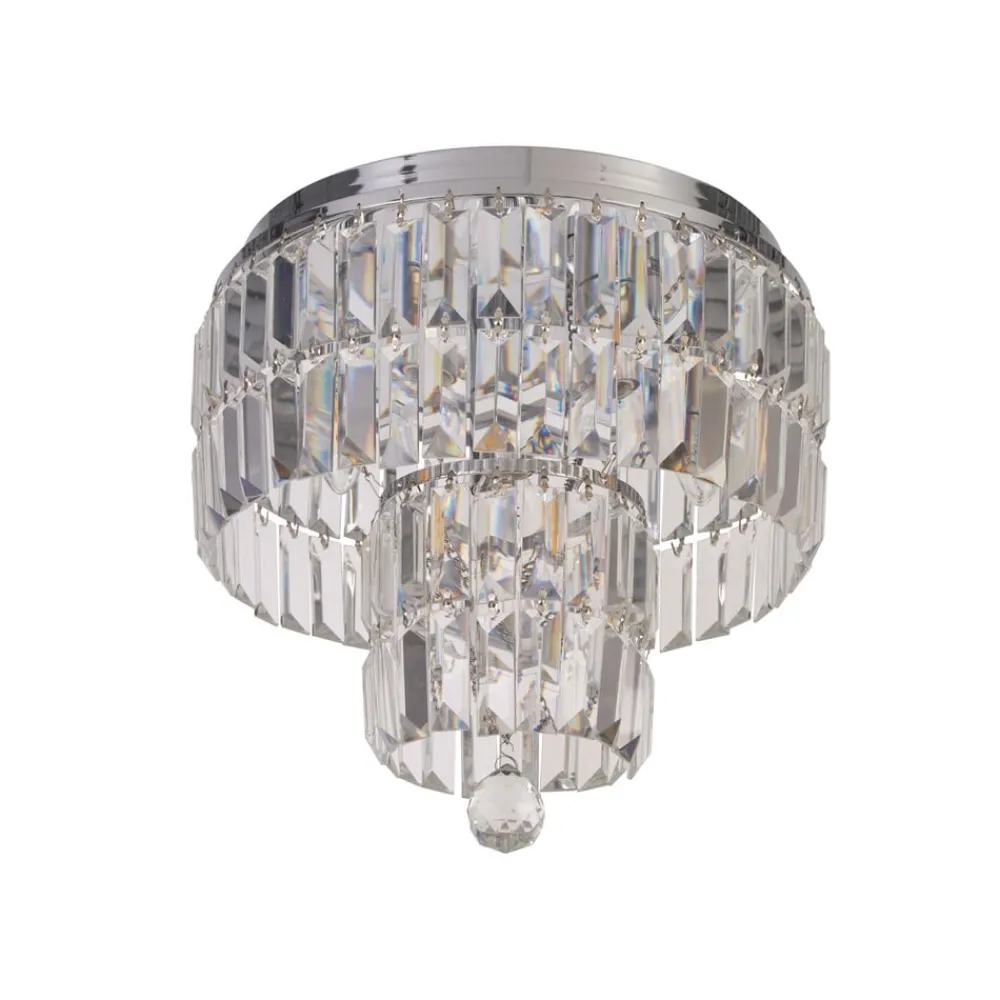 Searchlight Loftlamper > Loftlampe til badeværelse Orion IP44, Ø 34cm