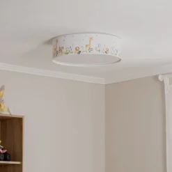 Euluna Loftlamper > Loftlampe til børneværelse Max, Ø 50 cm