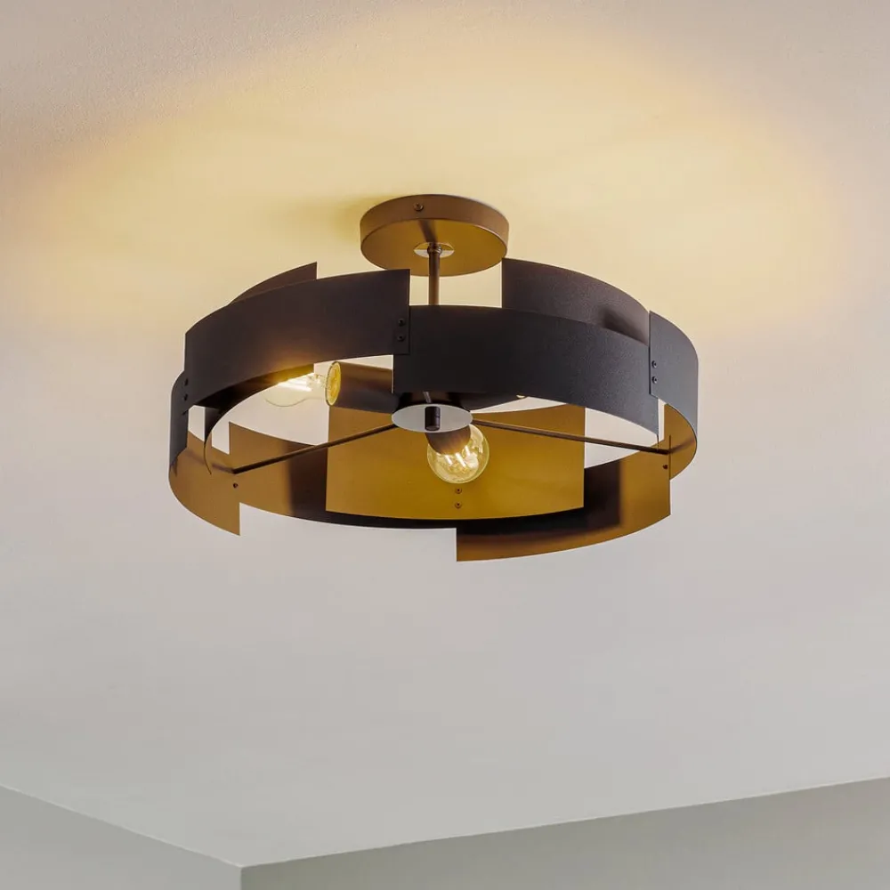 Loftlamper|Loftlamper ^ Euluna Loftlampe Tori, sort