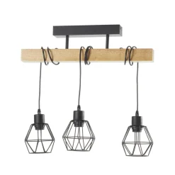 Loftlamper|Loftlamper ^ EGLO Loftlampe Townshend 5 med 3 gitterskærme