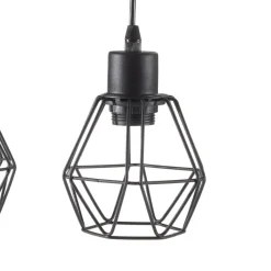 Loftlamper|Loftlamper ^ EGLO Loftlampe Townshend 5 med 3 gitterskærme