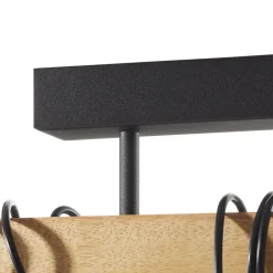 Loftlamper|Loftlamper ^ EGLO Loftlampe Townshend 5 med 3 gitterskærme