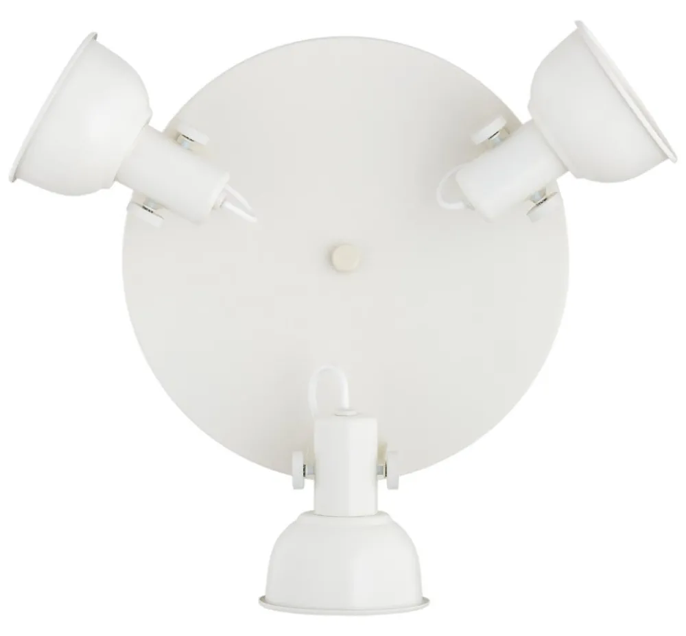Argon Loftlamper|Loftlamper > Loftlampe Trogir, beige, 3 lyskilder, stål, Ø 30 cm