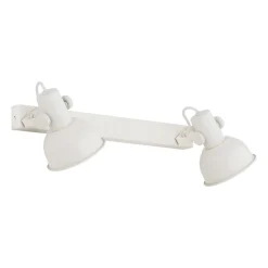 Argon Loftlamper|Loftlamper > Loftlampe Trogir, beige, 2 lyskilder, længde 27 cm