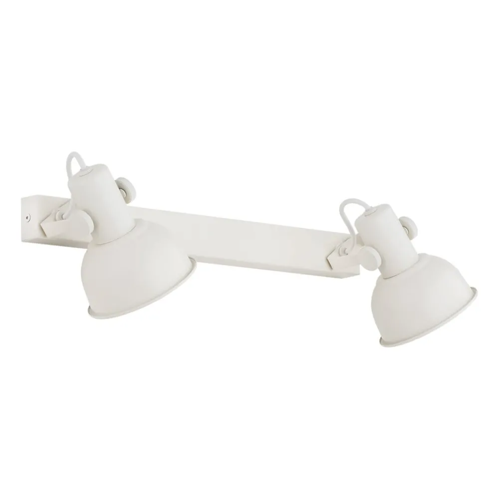 Argon Loftlamper|Loftlamper > Loftlampe Trogir, beige, 2 lyskilder, længde 27 cm