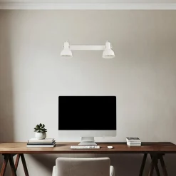 Argon Loftlamper|Loftlamper > Loftlampe Trogir, beige, 2 lyskilder, længde 27 cm