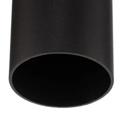 SOLLUX LIGHTING Loftlamper|Spotlights > Loftlampe Tube i cylinderform, sort