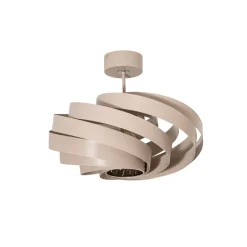 Gang|Loftlamper ^ Euluna Loftlampe Vento, beige, Ø 50 cm
