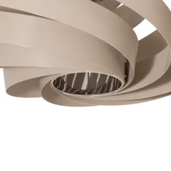 Gang|Loftlamper ^ Euluna Loftlampe Vento, beige, Ø 50 cm