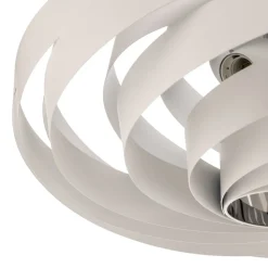 Domiluce Gang|Loftlamper > Loftlampe Vento, hvid, Ø 60 cm, metal, E27